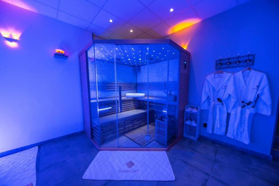Loft Privatif Avec Jacuzzi Et Sauna 생디지에 외부 사진
