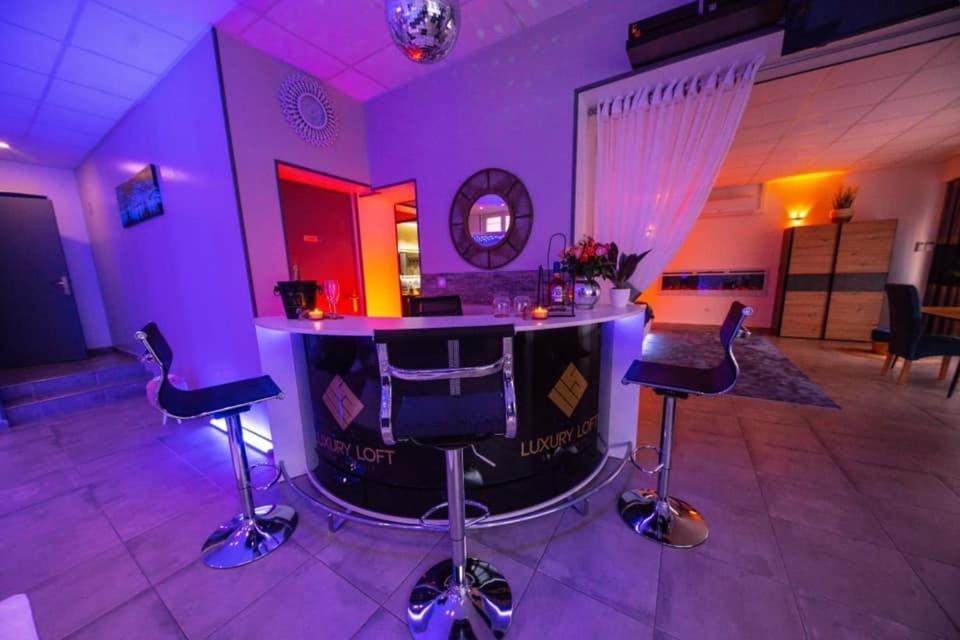 Loft Privatif Avec Jacuzzi Et Sauna 생디지에 외부 사진